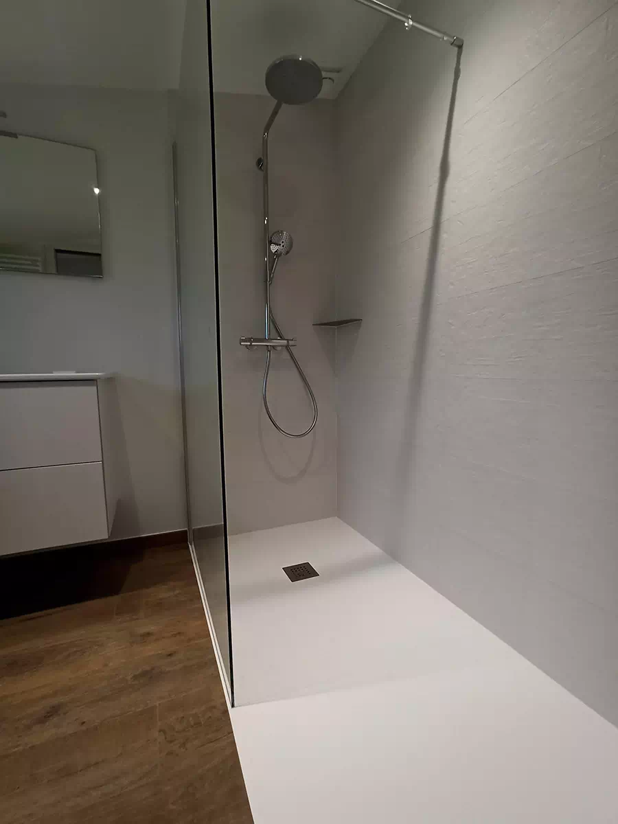 douche avec receveur 180x90 encastré douche avec receveur 180x90 encastré